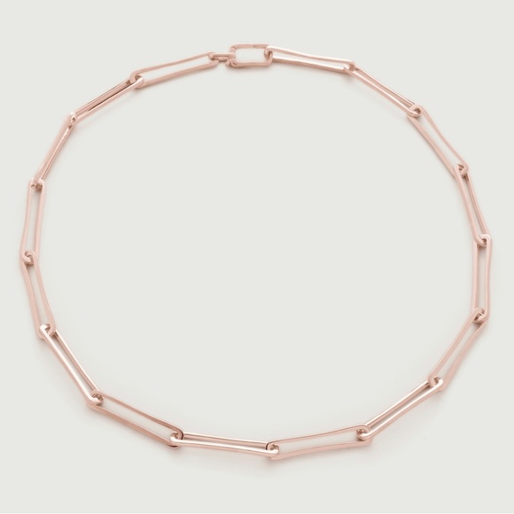 MONICA VINADER ALTA LONG LINK NECKLACE ADJUSTABLE 43 CM/17...